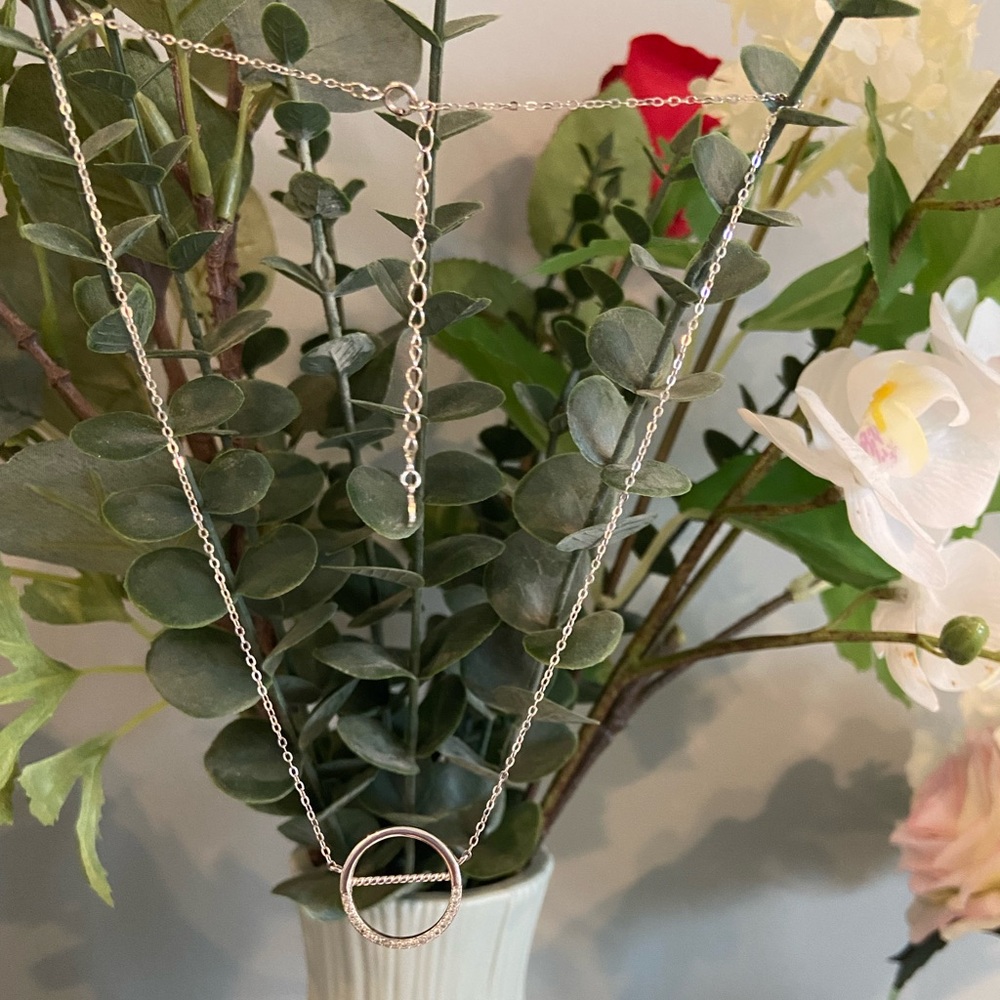 Silver necklace